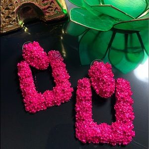 Pink Caviar earrings!